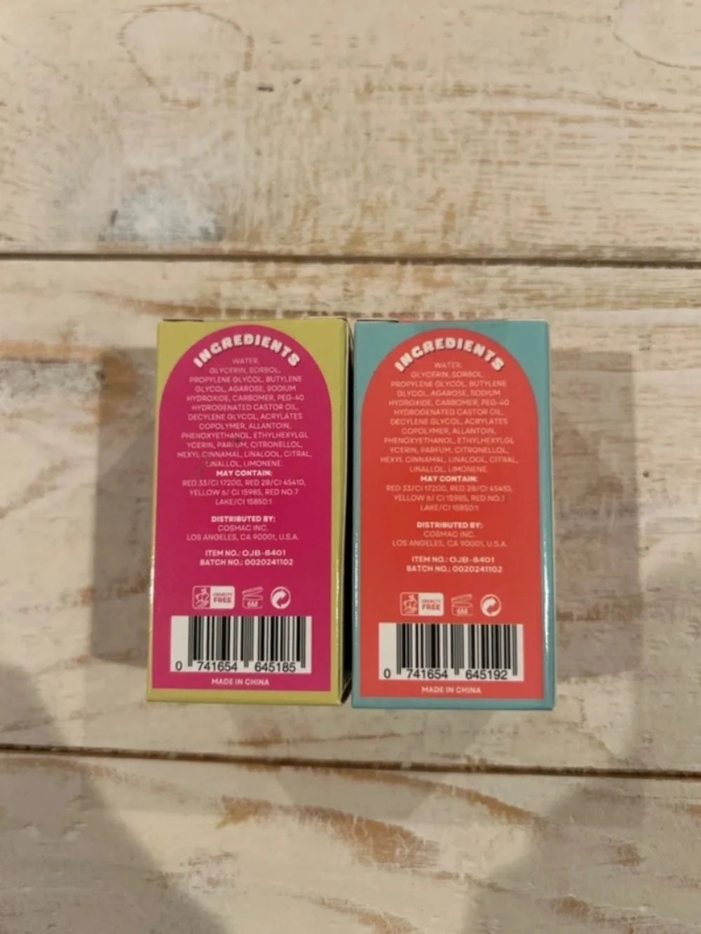 2 Jelly Lip & Cheek Stains